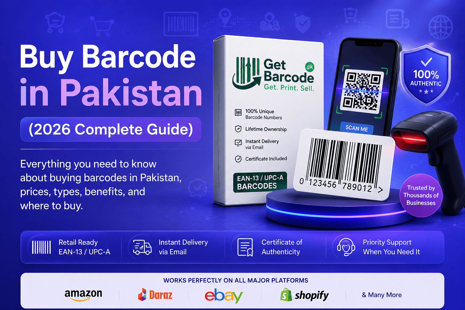 Buy Barcode in Pakistan (2026 Complete Guide)